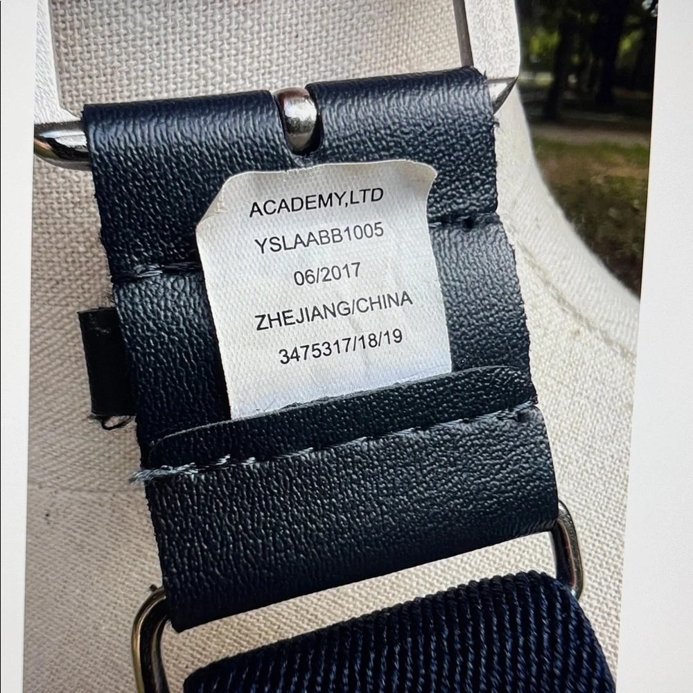 Baseball Softball Navy Blue Belt